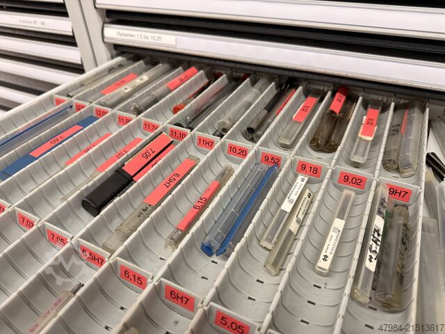 Werkplaats ladekast met inhoud WSM 