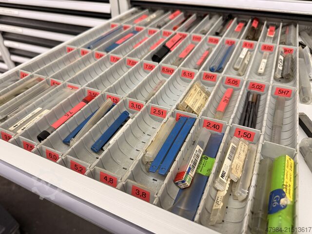 Werkplaats ladekast met inhoud WSM 