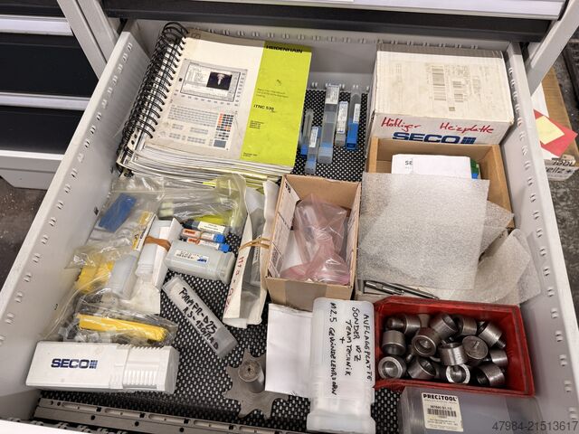 Werkplaats ladekast met inhoud WSM 