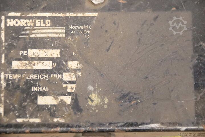 Suszarka piecowa do elektrod Norweld ES 2  Nutzraum  Ø 100 x 430 mm