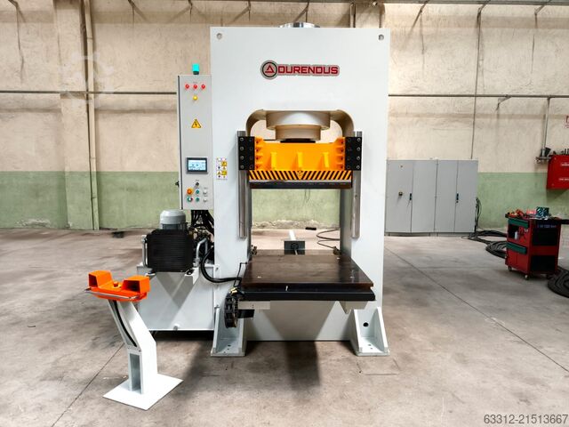 Presse med glidebord Durendus Vulkanisierpresse
