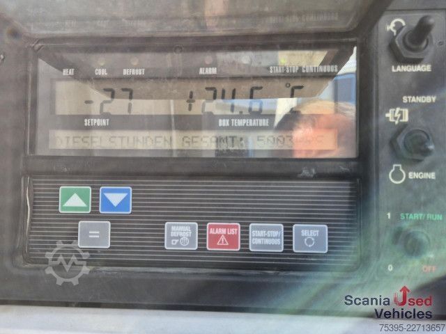 Chłodnia (samochód ciężarowy) Scania P 410 LB6x2*4MLA ORIG. 171 TKM Kühlkoffer !