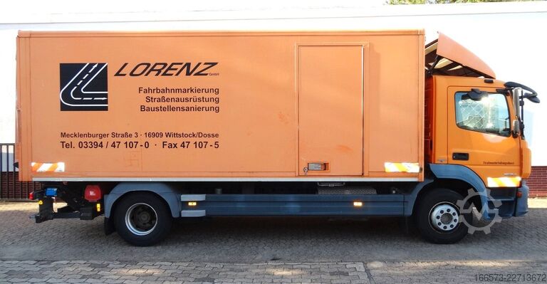 Dobozos teherautó MERCEDES-BENZ Atego 1524