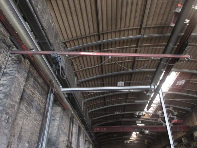 Kraanoverkapping Kraan Binnenkraan Kraanbaan Demag Portalkran KBK Alu 20x4m 2x 125Kg Demag Kettenzug 2x125KG Stahlbau Stützen