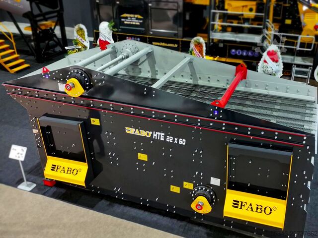Peneiras vibratórias FABO Vibrating screens HTE-2260 HORIZONTAL VIBRATING SCREEN