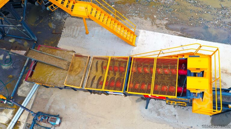 Peneira vibratória FABO Vibrating screen 2000x6000mm Vibrating screen