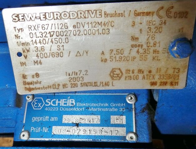 5400 liter verwarmbare/koelbare druktank van V4A met propellerroerder  8467