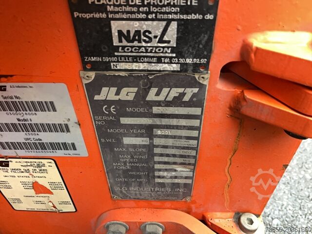 Plataforma telescópica JLG E300AJ (11m)