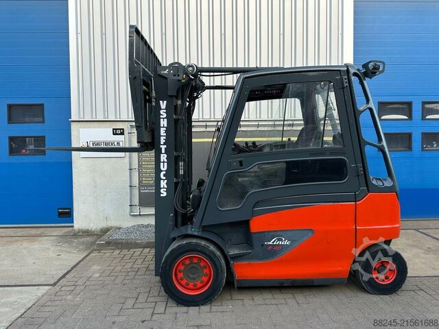 VS-22763 Elektryczny wózek widłowy triplex Linde E40-01/600 LINDE E40-01/600