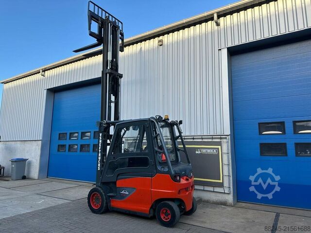 VS-22763 Elektryczny wózek widłowy triplex Linde E40-01/600 LINDE E40-01/600