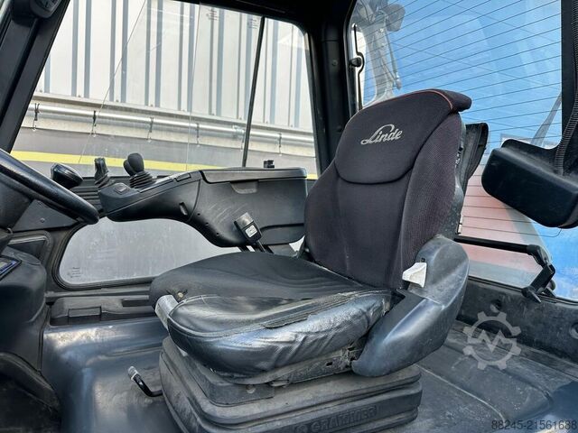 VS-22763 Elektryczny wózek widłowy triplex Linde E40-01/600 LINDE E40-01/600