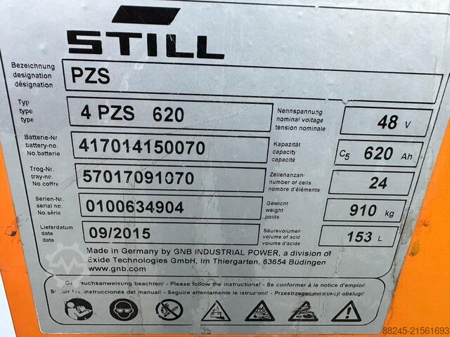 VS-22755 wózek wysokiego składowania Still FMX14W 6500 mm STILL FMX14W
