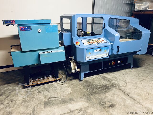Madax krimptunnel LadyPack Auto 60 + Madax Automatic Shrink Wrapping Machine