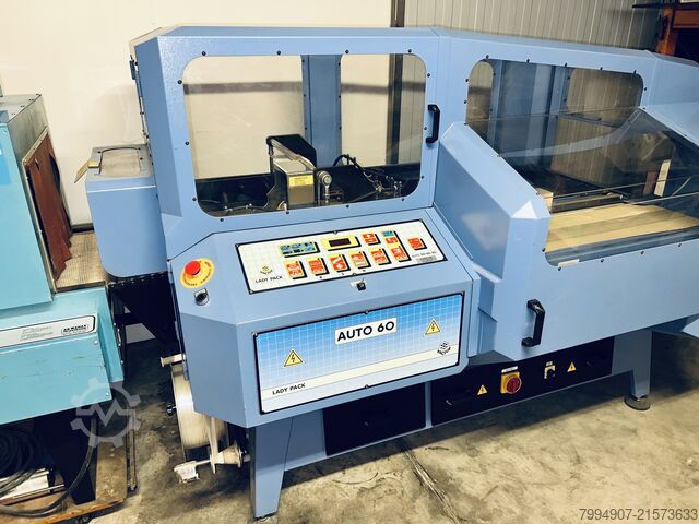 Madax krimptunnel LadyPack Auto 60 + Madax Automatic Shrink Wrapping Machine