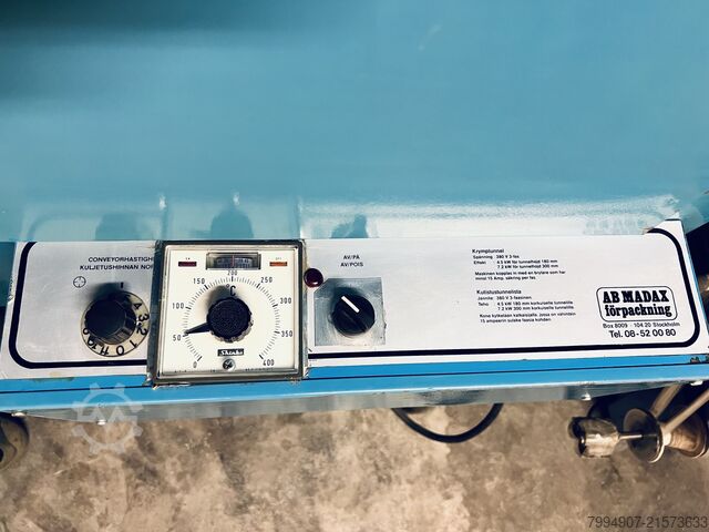 Madax krimptunnel LadyPack Auto 60 + Madax Automatic Shrink Wrapping Machine