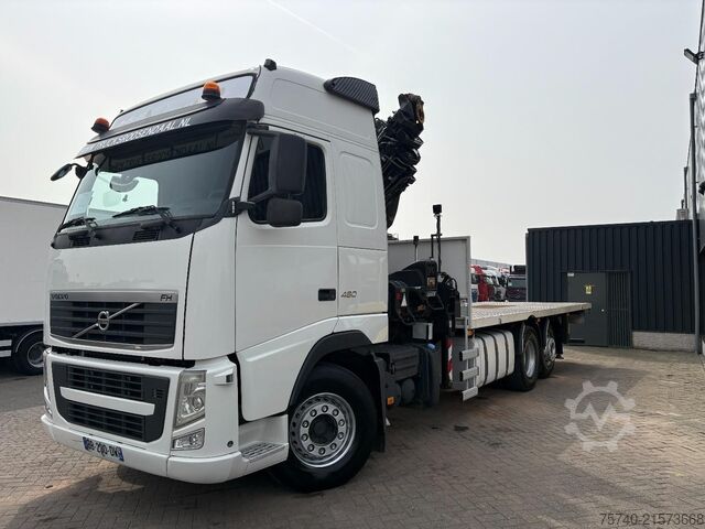 Kraanwagen Volvo FH 460 + HIAB 422 EP-5 HIPRO + 6X2 + EURO 5 + R...