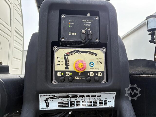 Kraanwagen Volvo FH 460 + HIAB 422 EP-5 HIPRO + 6X2 + EURO 5 + R...