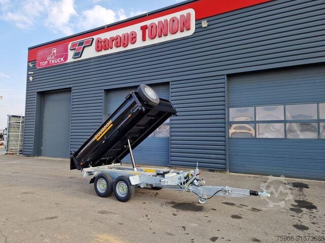 Containertrailers med tippfunktion GOURDON RB 35 TRI-BENNE