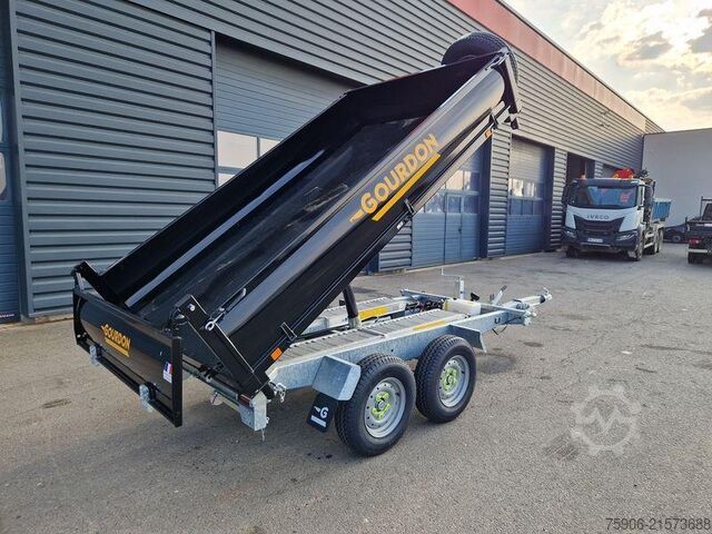 Containertrailers med tippfunktion GOURDON RB 35 TRI-BENNE