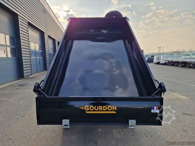 Containertrailers med tippfunktion GOURDON RB 35 TRI-BENNE