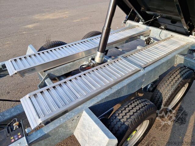 Containertrailers med tippfunktion GOURDON RB 35 TRI-BENNE