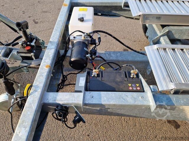 Containertrailers med tippfunktion GOURDON RB 35 TRI-BENNE