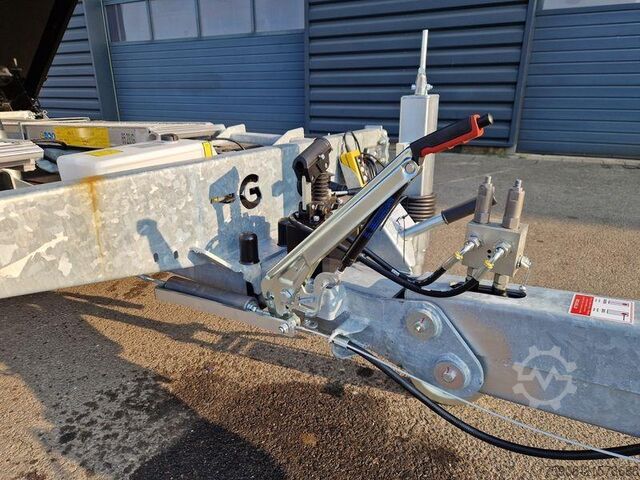 Containertrailers med tippfunktion GOURDON RB 35 TRI-BENNE
