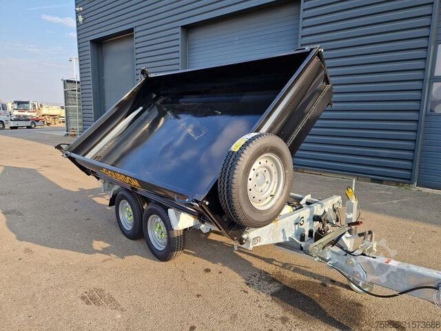 Containertrailers med tippfunktion GOURDON RB 35 TRI-BENNE