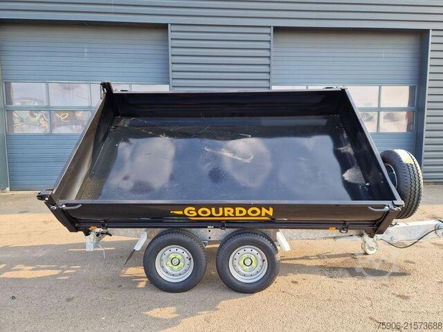 Containertrailers med tippfunktion GOURDON RB 35 TRI-BENNE