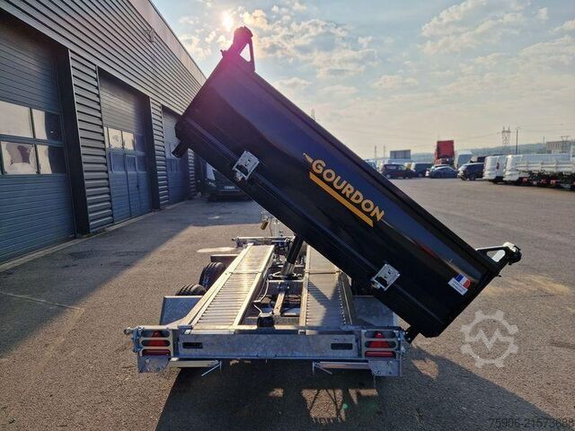 Containertrailers med tippfunktion GOURDON RB 35 TRI-BENNE