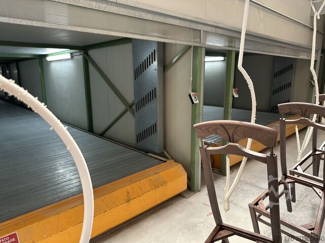 Convoyeurs à lames pour le séchage de produits peints (chaises ou similaires) CM 