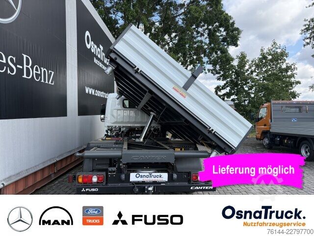 Driezijdige kipper bestelwagen FUSO Canter 7C15AMT 3-Seitenkipper Autom,Nutzl.3785KG