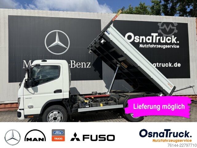 Driezijdige kipper bestelwagen Mitsubishi Canter 7C15AMT 3-Seitenkipper Autom,Nutzl.3785KG