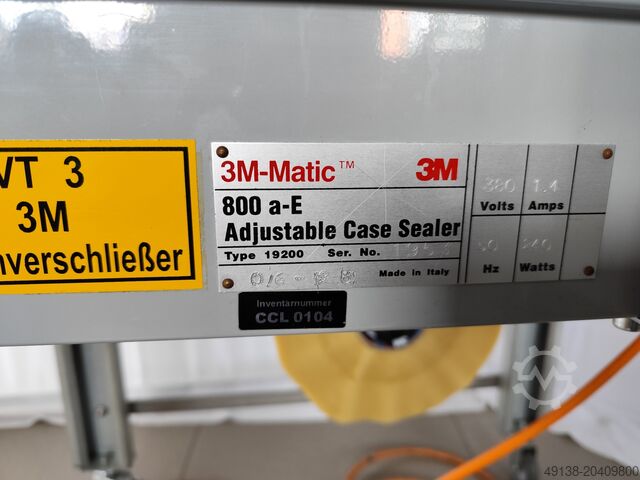 Máquina de selagem de caixas de cartão 3M 800a-E