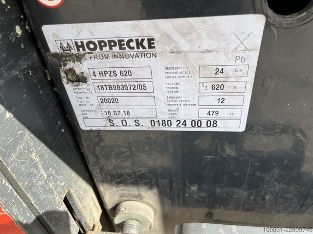 Laagheffende orderpicker Linde V10