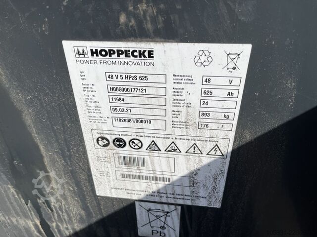 Elektrische vorkheftruck 3 wielen Linde E16-02