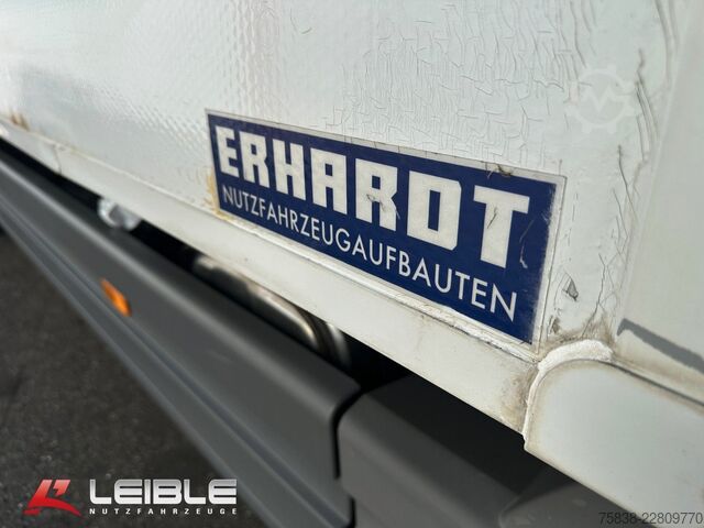Vrachtwagen met bakwagen MERCEDES-BENZ Atego 816 Koffer mit Ladebordwand Bär