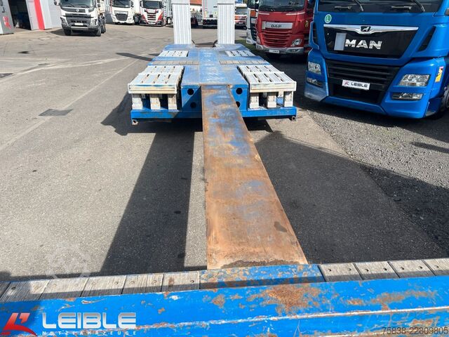 Remorque surbaissée ES-GE 3.SOU-1N-RM Mega-Teleskopierbar-Radmulden-TOP-