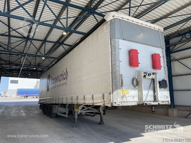 Open semitrailer with tarp Schmitz Cargobull Curtainsider Standard
