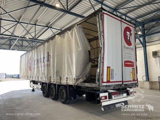 Open semitrailer with tarp Schmitz Cargobull Curtainsider Standard
