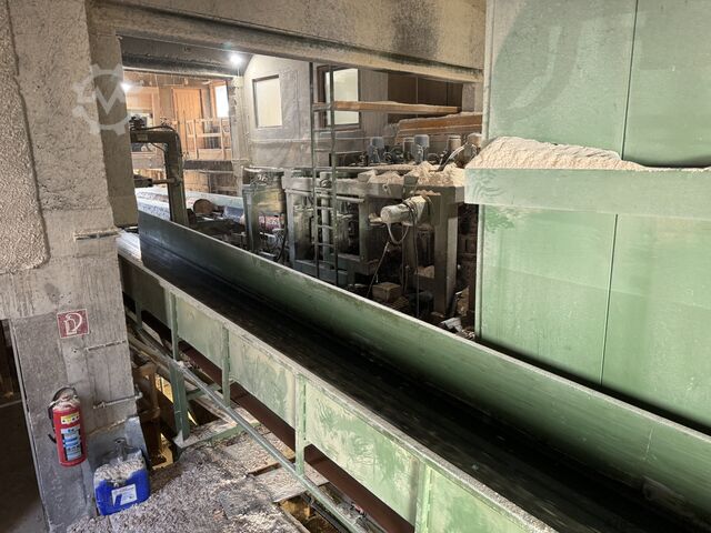 Fabrica de cherestea completă (staționară) EWD Spaner- Kreissägenanlage DWK DWK 700 T-6 / FZ5