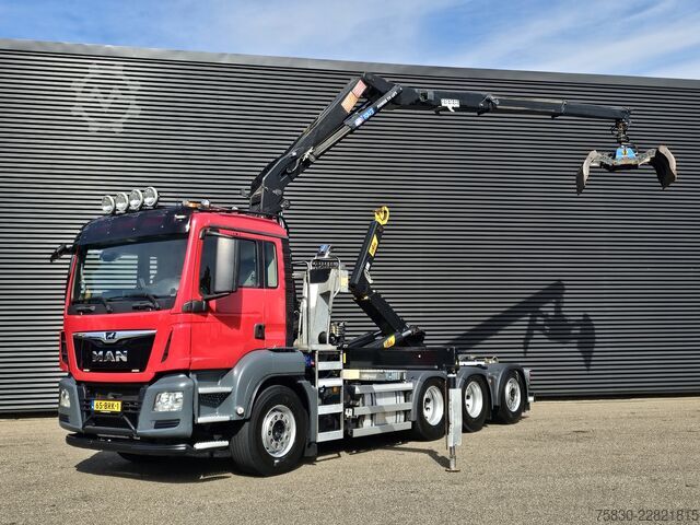 Systém ramene s hákem MAN TGS 35.430 8x4-4 BL / HAAKARM + Z KRAAN / CRANE