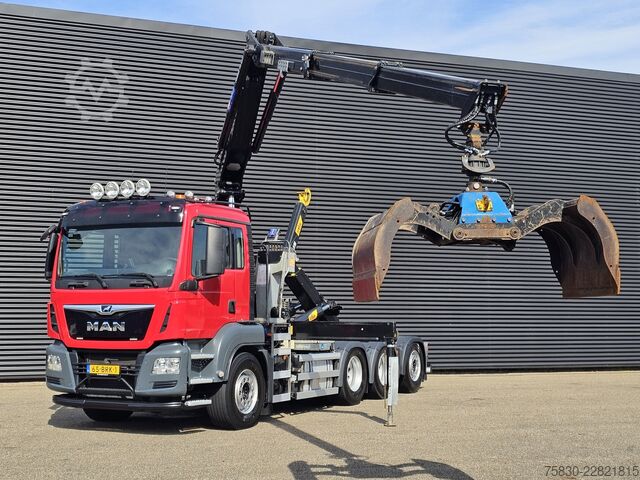 Systém ramene s hákem MAN TGS 35.430 8x4-4 BL / HAAKARM + Z KRAAN / CRANE