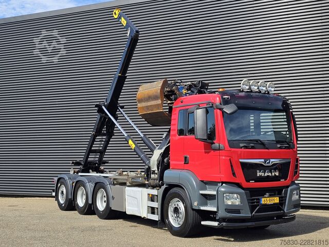 Systém ramene s hákem MAN TGS 35.430 8x4-4 BL / HAAKARM + Z KRAAN / CRANE