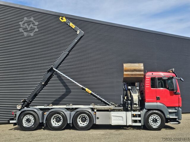 Systém ramene s hákem MAN TGS 35.430 8x4-4 BL / HAAKARM + Z KRAAN / CRANE