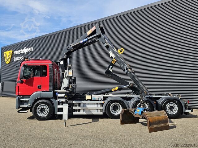 Systém ramene s hákem MAN TGS 35.430 8x4-4 BL / HAAKARM + Z KRAAN / CRANE