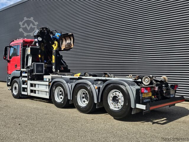 Systém ramene s hákem MAN TGS 35.430 8x4-4 BL / HAAKARM + Z KRAAN / CRANE