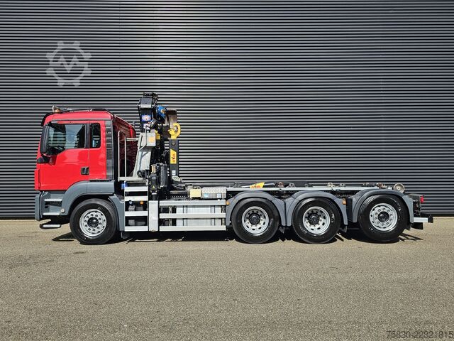 Systém ramene s hákem MAN TGS 35.430 8x4-4 BL / HAAKARM + Z KRAAN / CRANE