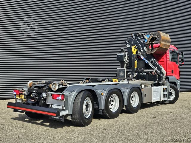 Systém ramene s hákem MAN TGS 35.430 8x4-4 BL / HAAKARM + Z KRAAN / CRANE