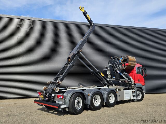 Systém ramene s hákem MAN TGS 35.430 8x4-4 BL / HAAKARM + Z KRAAN / CRANE